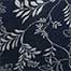 Silk Fern Floral Tie, Navy/Silver, swatch